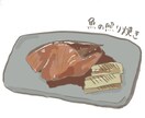 やさしい手描きの料理・食材イラストを制作します 温かみのある水彩風タッチで制作いたします。 イメージ4
