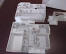 計画建物のスタディ模型（白模型）を製作しています 建設会社様・不動産会社様の建物造りのお手伝いをさせて頂きます イメージ3