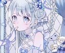 アイコンイラスト描きます 透明感のあるかわいいイラストが好きな方に！ イメージ1