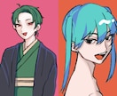 格安でかわいいイラスト・アイコン描きます その子らしさ、ぎゅっと詰め込みます。 イメージ3