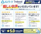 Airワーク・Indeedの求人を分析・改善します 採用担当16年｜応募来ない原因を分析し求人原稿＋画像まで改善 イメージ7