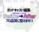 ポッドキャスト音声をプロ品質に編集します ポッドキャスト編集（番組制作経験あり / BGM・SE対応） イメージ1