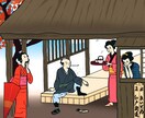 浮世絵風のイラストをPOPな感じでご提供します 歴史好きで歴史に詳しいイラストレーター・デザイナー イメージ8