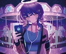 CDジャケット用のイラストを制作します 参考画像のようなイラストを制作 イメージ1