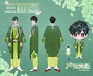 美男子&おじさん&猫耳！魅力的な男性V制作します 高品質LIVE2Dで『命を吹き込む』修正無制限、著作権譲渡 イメージ8