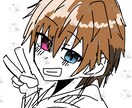 SNSのアイコン、1枚絵を描きます かわいい系からかっこいい系まで柔軟にやります イメージ4