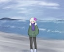 歌ってみた用イラストを描きます 絵柄寄せ対応可能！あなたの個性と楽曲イメージを融合させます イメージ3