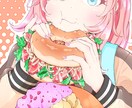 SNSアイコンやスマホ壁紙等、作成致します SNSやスマホで使える可愛いイラストを描きます！ イメージ1