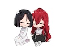 SNS用アイコン・ヘッダーや動画サムネイル描きます かわいいデフォルトキャラ・SDキャラを描くのが得意です！ イメージ2