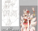最短即日納品可能？！立ち絵描きます 土日祝依頼（簡易塗り）でTRPGにも間に合う！ イメージ6