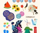 やさしいタッチで専用のイラストカット描きます SNSやブログの日常を彩るワンポイントイラスト イメージ4