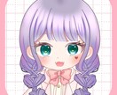 ミニキャラ描きます かわいくて鮮やかなミニキャラを描いています イメージ2