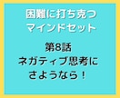 困難に打ち克つためのマインドセット30を届けます 挫けそうなとき、諦めそうなとき、弱った心を奮い立たせます イメージ10