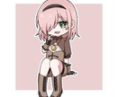 シンプルでかわいいSDイラスト作成します 最短3日でアニメ塗りで可愛いSDイラストの作成をいたします！ イメージ5