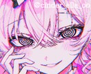 インパクトのあるアイコンイラスト制作します ダークで繊細なのに派手なビビット！？唯一無二を求めるアナタへ イメージ3