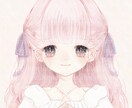 温かみのある水彩風＊かわいいイラストお描きします SNSアイコンや動画サムネイルなどに！修正何度でも◎ イメージ1