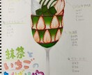 イメージパフェ、スイーツイラスト描きます 可愛くておいしいスイーツイラスト描きます！ イメージ2