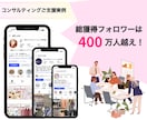 総フォロワー400万のノウハウを伝えます 1500円で集客ができない悩みをビデオ通話で解説します イメージ2