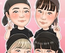 卒業 卒園 卒団 記念の似顔絵描きます そっくりで可愛い、優しくあたたかい似顔絵です イメージ4