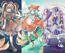 可愛いをお届け！アイコン、イラスト作成承ります ★修正無制限★ガーリーでファンタジックなイラスト！ イメージ5