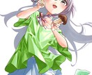 基本5000円~！イラスト制作いたします 1枚絵、立ち絵、アイコンに！オリジナル、版権など対応可能！ イメージ6