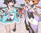 商用利用可！可愛いイラスト描きます SNS･配信サムネイル･グッズ製作などにどうぞ！ イメージ4