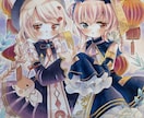 可愛いアナログイラストを描きます 様々なジャンルのイラストを受け付けます。 イメージ4