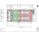 建築工事における仮設計画図及び足場施工図を描きます 『足場の設置届け』に関する書類も同時に作成可能です！ イメージ2