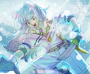 キャラ＋背景を含む完成イラストを作成します 多様なクリエイターの中からあなたのお気に入りがきっと見つかる イメージ1