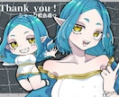 動画、配信用イラスト制作します アニメタッチのイラストで配信や動画を魅力的にみせます！ イメージ3
