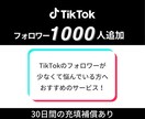 TikTokフォロワー増やします フォロワー数UPでTikTokがもっと楽しくなる♪ イメージ1