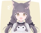 ゆるめ+かわいいキャラクターイラストを制作します MVやVの配信向けのイラスト、パーツ分けもok！ イメージ7