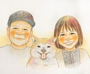 シンプル似顔絵♡ナチュラルで可愛い似顔絵描きます プレゼントにも大人気♡気軽に飾れるやさしいタッチ♡ イメージ3