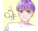 かわいいアイコンをデジタル描きます 最短2日で納品！小物追加もok イメージ6