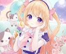 ふわキラちゅるん！な可愛いイラストをお届けします 記念・MV・サムネ・グッズに◎商用利用込み イメージ1