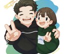 ポップで温かい雰囲気の人物イラスト！描きます 【期間限定価格】サムネ用、アイコン用、グッズ用などにぜひ✨ イメージ5