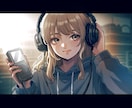 透明感のあるイラスト作成します SNSアイコン、ヘッダー、一枚絵等のイラストを作成します。 イメージ7