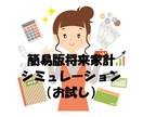 年金と貯金で足りる？将来の家計をカンタン診断します 初めてでも安心。手軽に将来の家計を見える化します！ イメージ1
