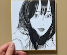 モノクロのペン画を描きます アナログにしか出せない味のあるイラストが好きな方へ イメージ3
