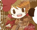 可愛いイラスト、アイコン制作いたします 似顔絵、創作キャラ等。アイコン、ブログ、SNSにおすすめ！ イメージ3