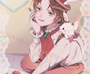 背景込！高品質な1枚絵を制作します あざと可愛いから美麗キャラまで、物語性のある1枚絵 イメージ7