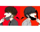 歌みたYouTube用サムネイルイラスト描きます 動画のクオリティをワンランク上げられるサービス イメージ1