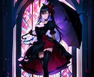 VTuber立ち絵 3パターンから選べます すぐ使える3スタイル。透過PNGで即配信投入OK。 イメージ4