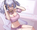 様々な用途に使えるキャライラストお描きします キャラデザ、ライバー立ち絵、サムネ・アイコン、ヘッダーなど イメージ5
