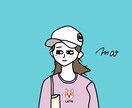 かわいいアイコンやキャラクターを描きます シンプルでかわいいのでアイコンにおすすめ！ イメージ10