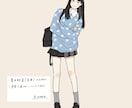 思い出の写真をおしゃれな線画イラストに描きます SNSアイコン/記念日/ウェディングに♡ イメージ8