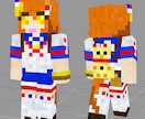 スピード納品可★マイクラスキン製作します 配信者・Vtuberさんに最適！サムネやアイコンにも♪ イメージ9