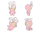プロ漫画家がマスコットキャラクターを制作します オリジナルキャラクターをデザインします。商用利用可能です。 イメージ3