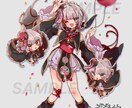 一枚イラスト作成いたします 個人Vtuberさまのグッズ化経験あり、SNSアイコンなど イメージ5