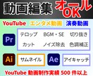 カット＆テロップ編集行います 可愛らしいくポップな動画を作りたい方へ イメージ1
